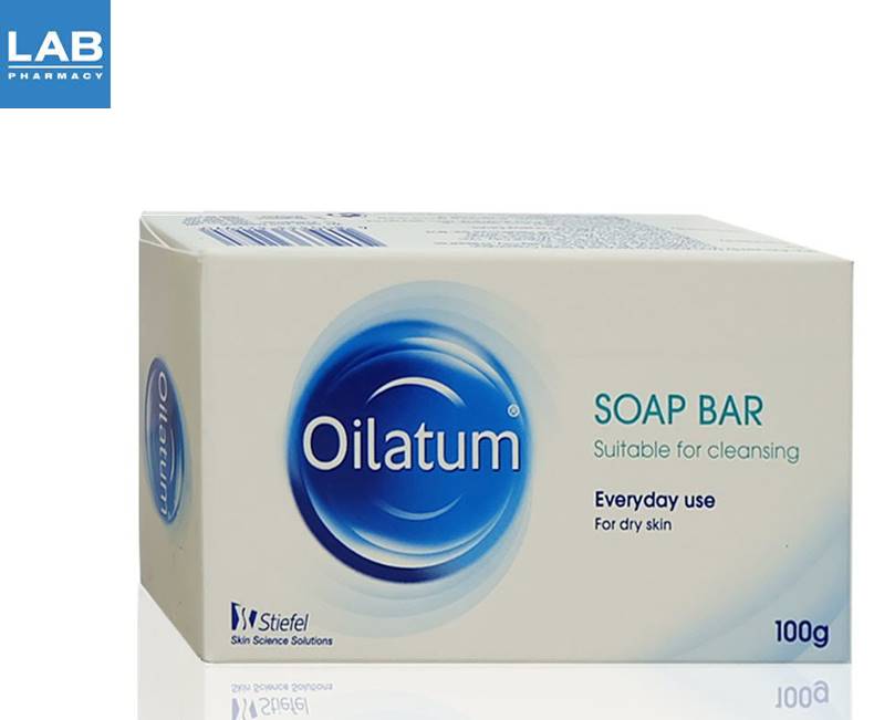 Oilatum Bar Soap ขนาด 100 กรัม LAB Live Healthy